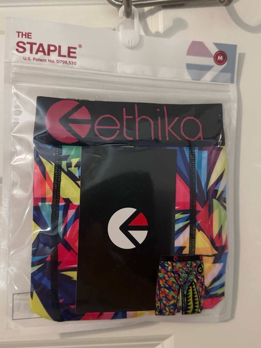 Ethika Men’s Multicolor Geometric Compression Underwear